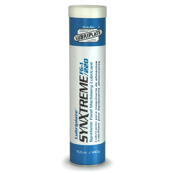 Lubriplate Synxtreme Fg-1/220, 40 Cartridges, H-1/Food Grade, Calcium Sulphonate, No. 1 Synthetic , High Speeds L0311-098 - main